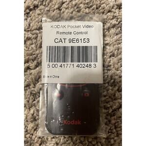 KODAK Remote Control works with most Kodak Pocket Video Cameras 9E6158 Sealed